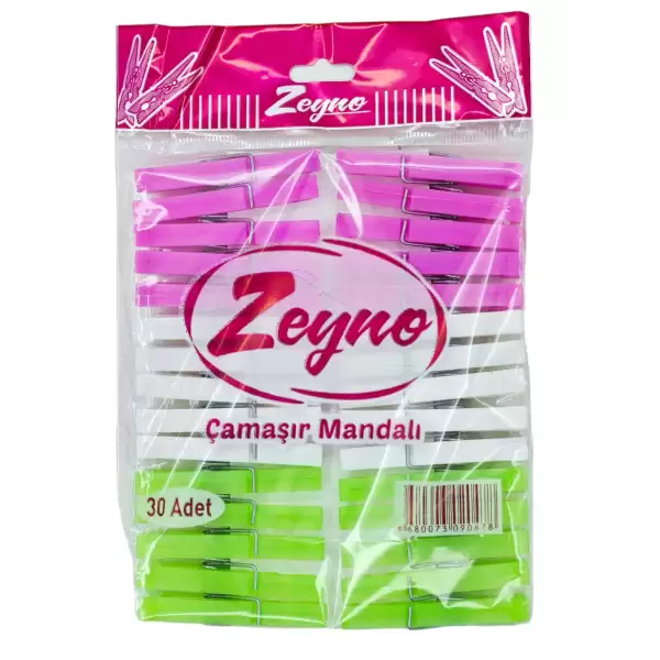 ZEYNO ÇAMAŞIR MANDALI 36 LI