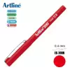 ARTLİNE FİNE.KALEM 0.4 MM K.KIRMIZI 200N(PK-12 Lİ)