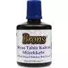 BRONS TAHTA KALEM MÜREKKEBİ MAVİ 100 ML BR-354