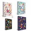 ÇINAR DEFTER FLORAL SERT KAPAK 17X24 KARELİ