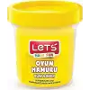 LETS OYUN HAMURU TEK RENK L8440-1 SARI 115 GR