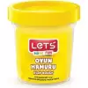 LETS OYUN HAMURU TEK RENK SARI 115 GR L8440-1