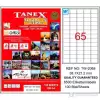 TANEX LASER ETİKET 38,1X21,2 MM TW-2065 100 LÜ