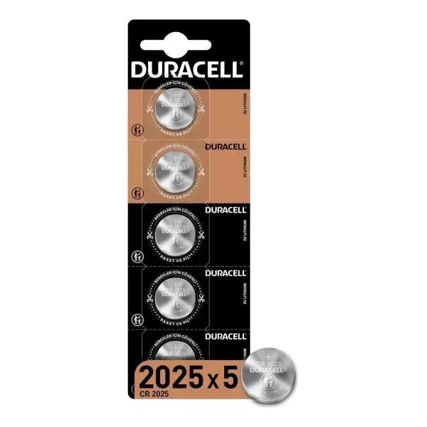 DURACELL PARA PİL 2025 (PKT-5 Lİ)