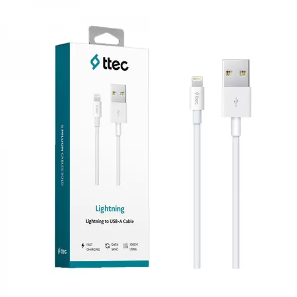 TTECH USB ŞARJ KABLOSU IPHONE 5-6 2DK7508B