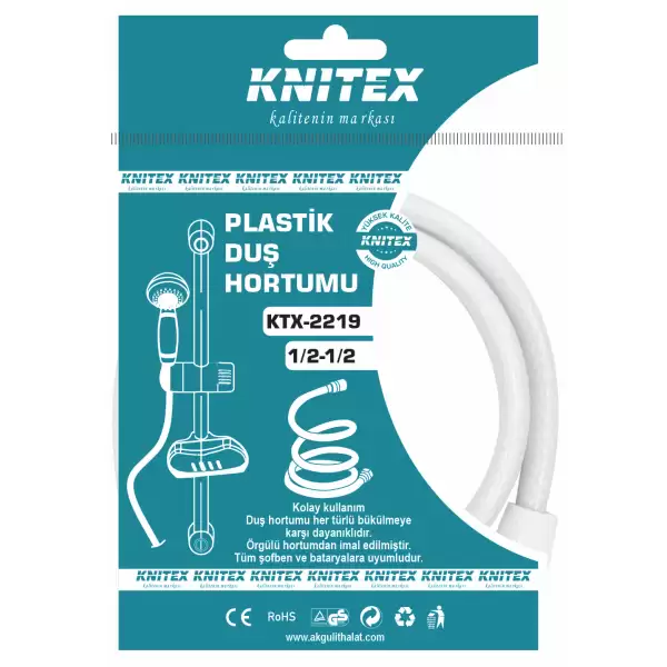 KNITEX DUŞ HORTUMU PLASTİK KTX-2219