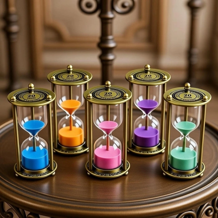 20 Dakikalık Vintage Kum Saati