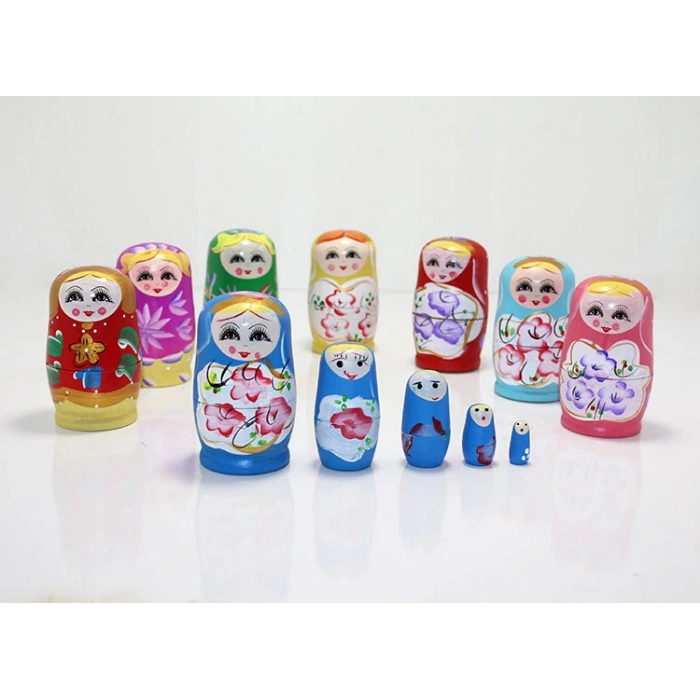 5Li Ahşap Matruşka Alk1204