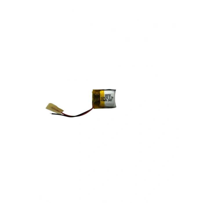 601515 3.7V 80mAh Li-Polymer Pil (Devreli/1.5A)