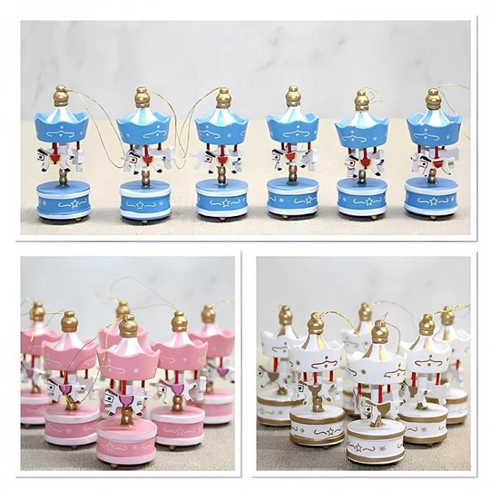 Ahşap 6Lı Dekoratif Atlı Karınca Alk4393