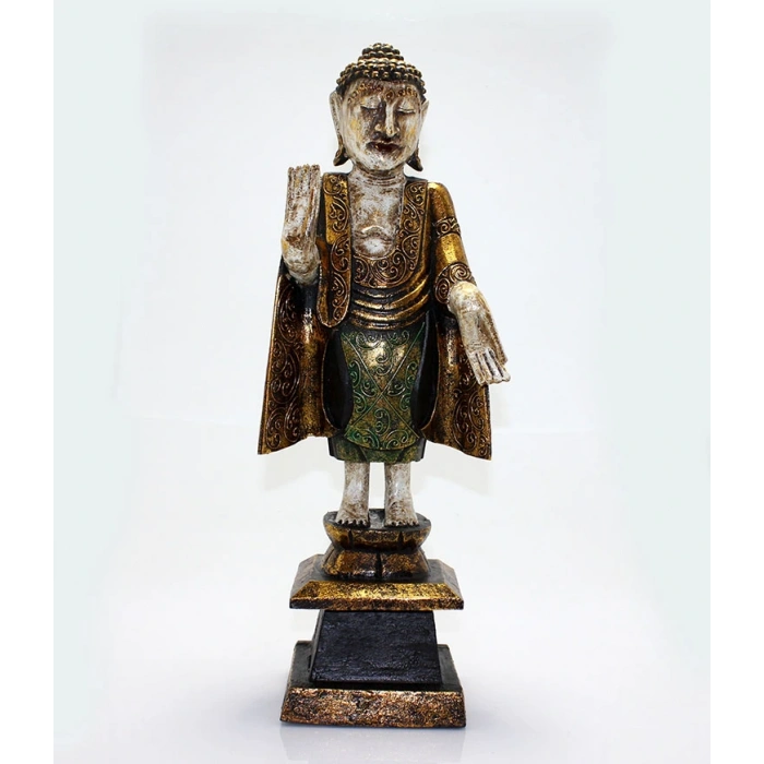 Ahşap Buda Figürü No:3