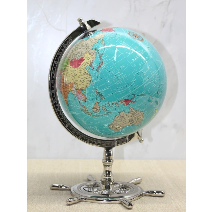 Altı Dümenli Dekoratif Dünya Küre 4160-F