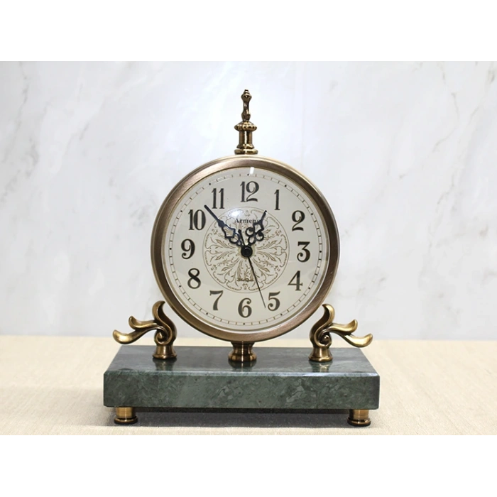 Altı Mermer Masa Üstü Saat Alk4322