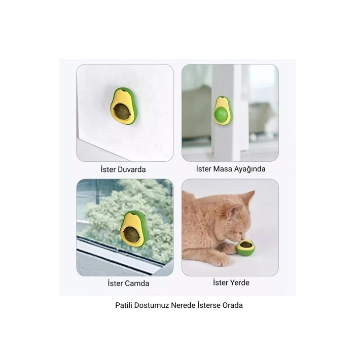Avokado Kedi Nanesi Oyun Topu