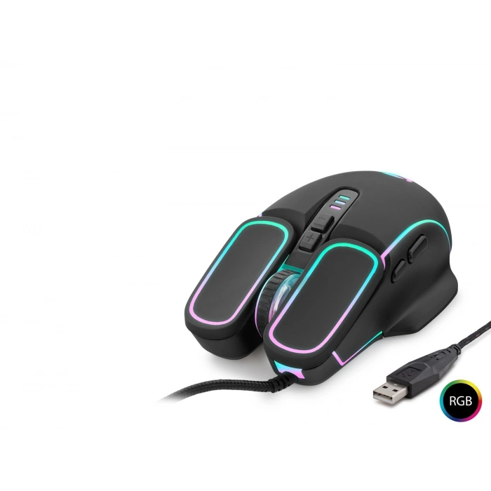 Bomber Mouse 6400 Dpi Rgb - Si̇yah G350