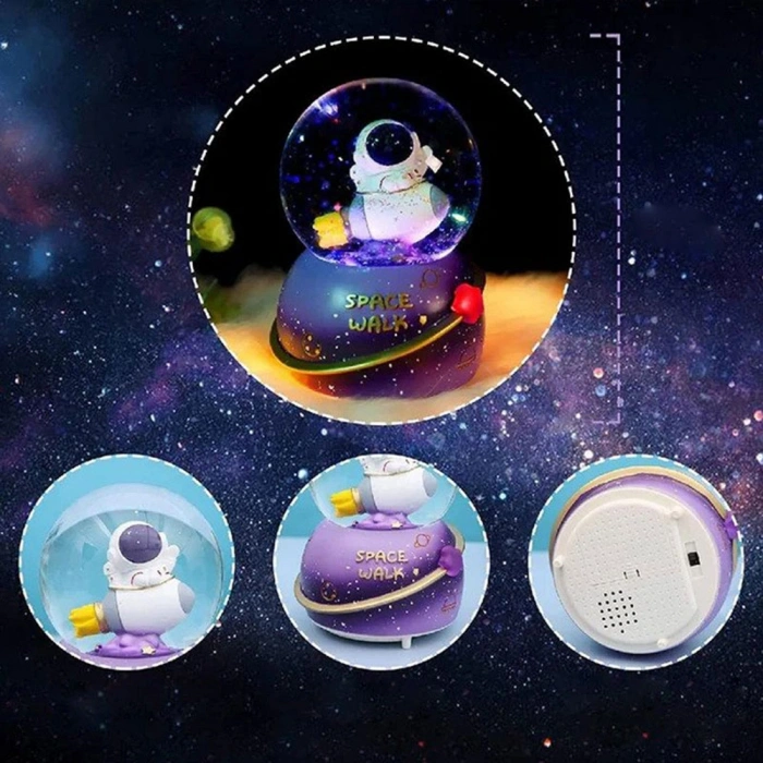 Büyük Boy Astronot Kar Küresi