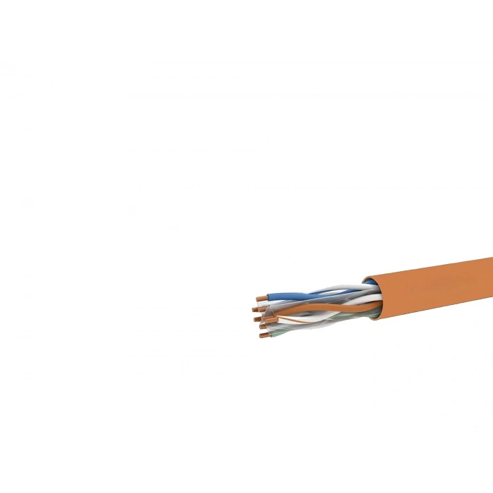 Cat6 U/Utp Dış Mekan Ethernet Kablosu Cu Hffr 23 Awg 305 M - Turuncu ER6004