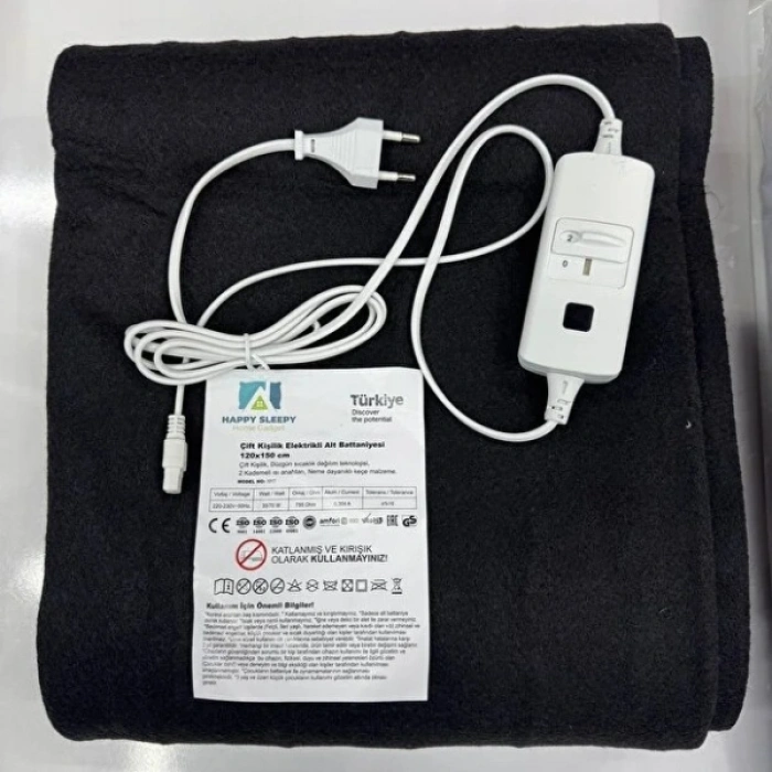 Çift Kişilik Elektrikli Battaniye