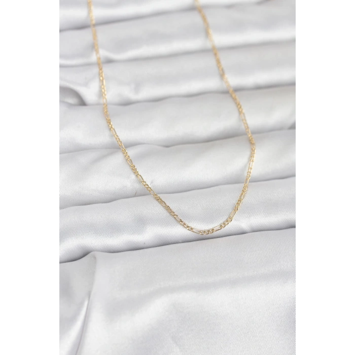 CM 14K Gold Renk 60 cm Zincirli Kadın Kolye TJ-BKO10949