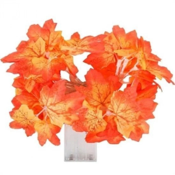 Dekoratif Sonbahar Yapraklı Şerit LED Işık