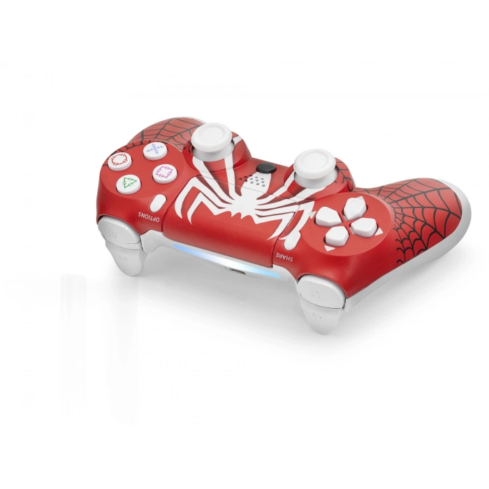 Gamepad Ps4 Uyumlu - Kırmızı Beyaz ND400Z