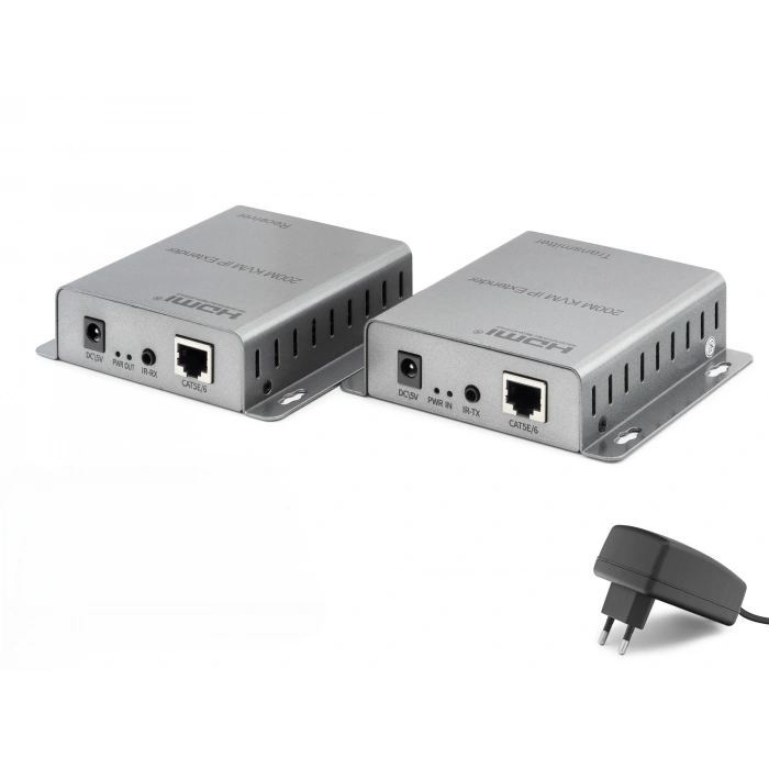 Hdmı Kvm Ip Extender Loop Out Ir 1080p 60 Hz 200 M HDX1343