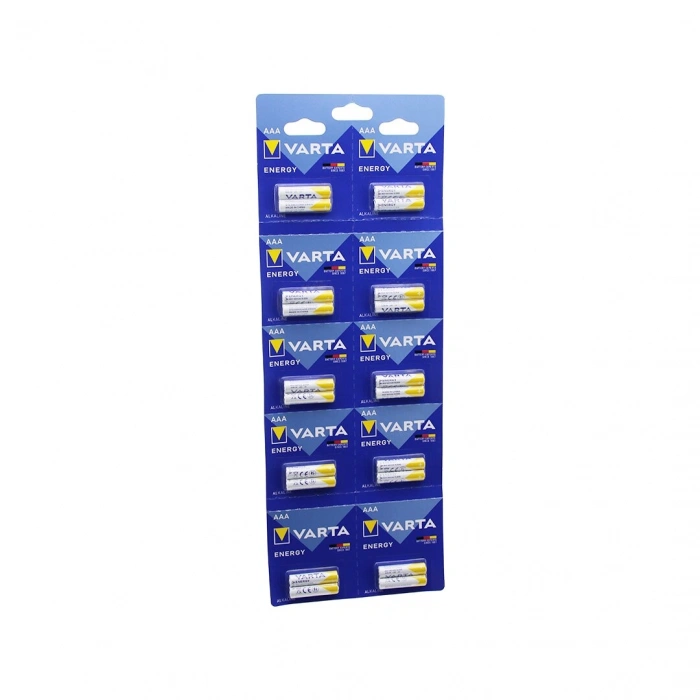İnce Pil Alkalin - 20li Paket - AAA Pil