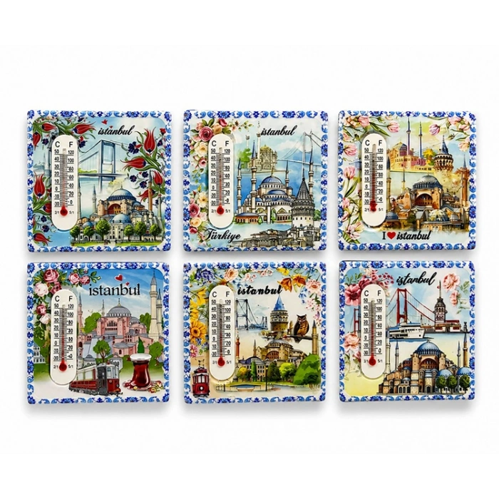 İstanbul Temalı Buzdolapı Süsü Magnet Alk5828