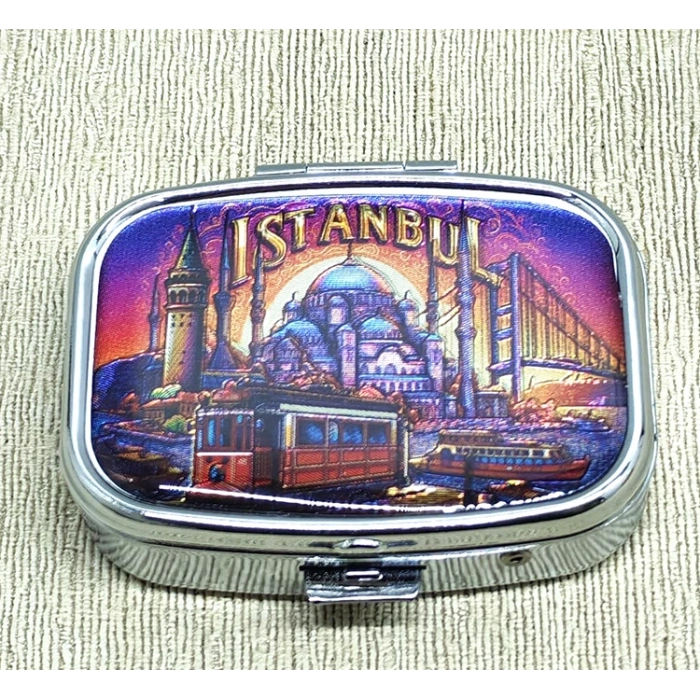 İstanbul Temalı İlaç Kutusu Liv569