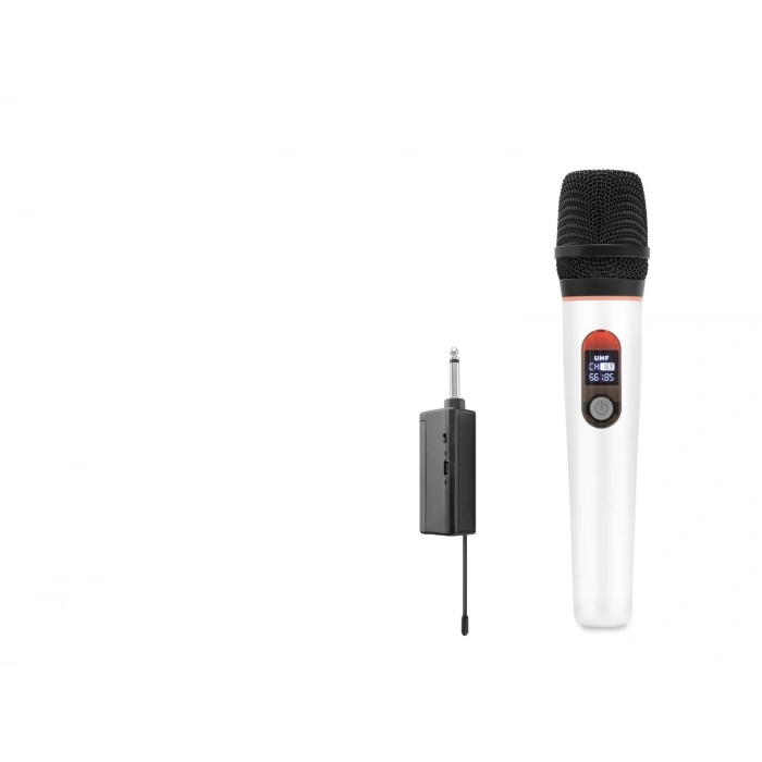 Kablosuz Uhf El Mikrofonu 6.35 Mm - Beyaz HDX2790B