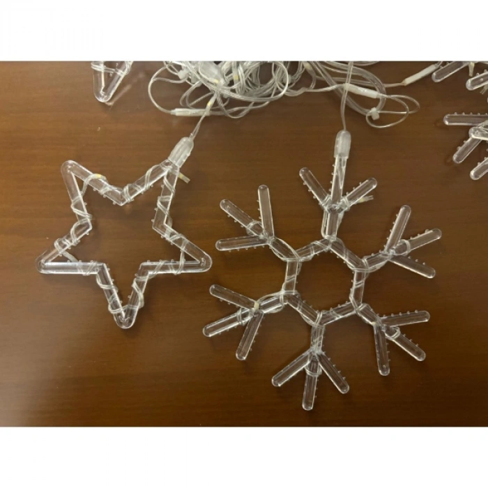 Kar Tanesi Perde LED