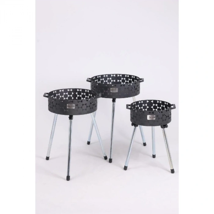 Katlanabilir Lüks Mangal No 3 Büyük Boy