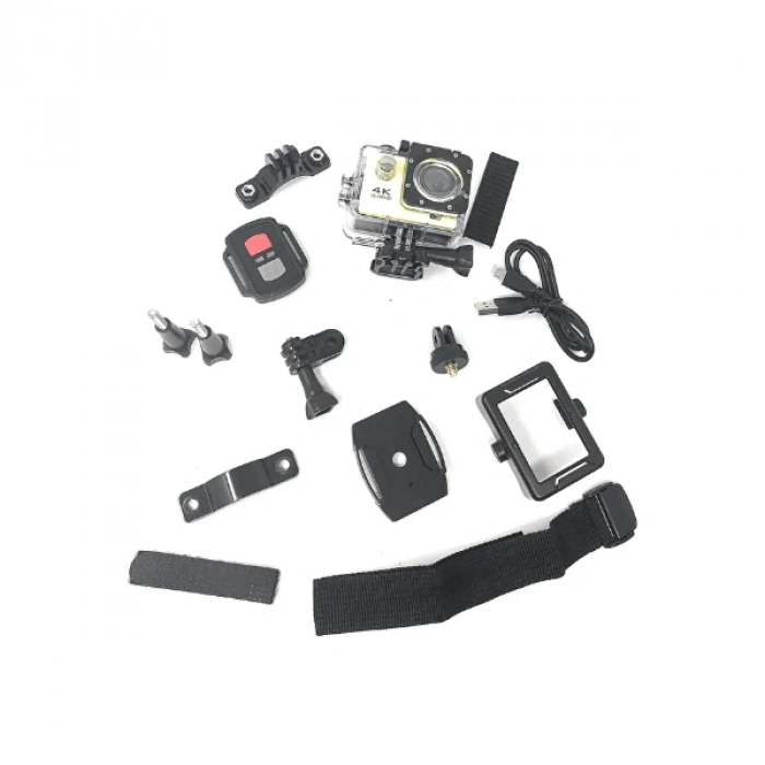 Kumandalı 4K Wi-Fi Aksiyon Kamerası