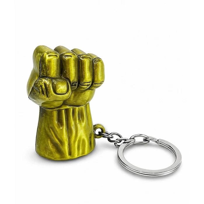 Marvel Avengers Hulk Yumruğu Metal Anahtarlık Alk5672