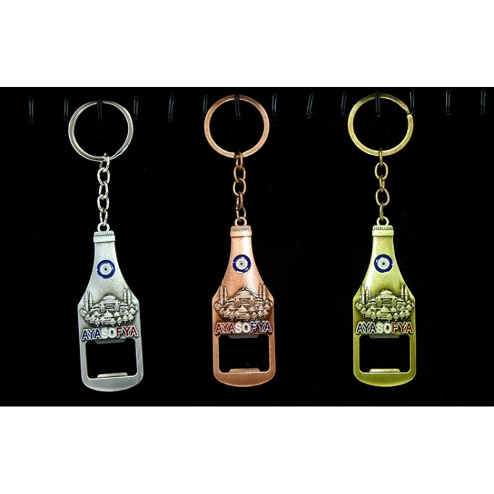 Metal Ayasofya Anahtarlık Ve Açacak Liv3798