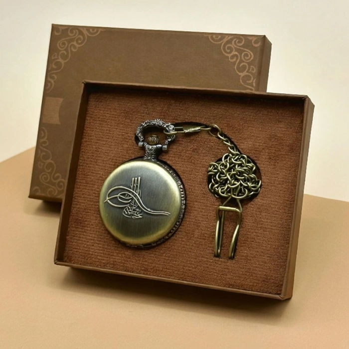 Osmanlı Tuğralı Köstekli Saat