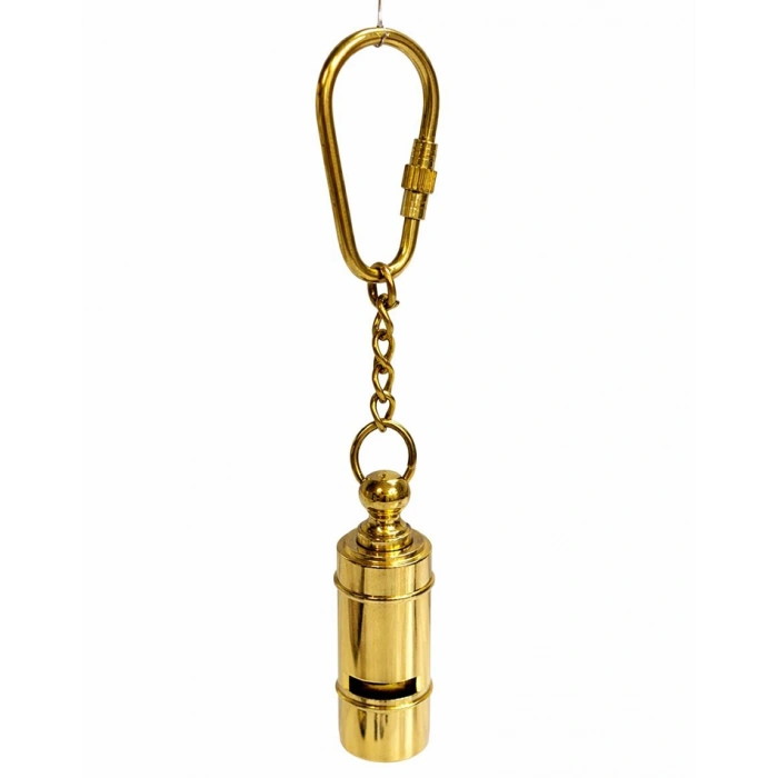 Pirinç Düdük Anahtarlık 15134A