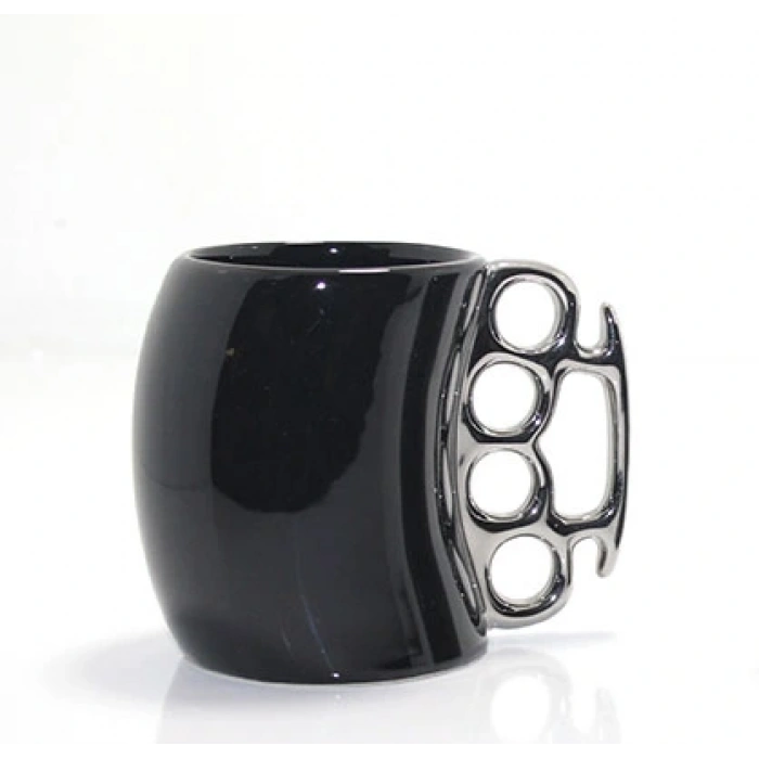 Porselen Muşta Tasarımlı Kupa Bardak  AAlk2383