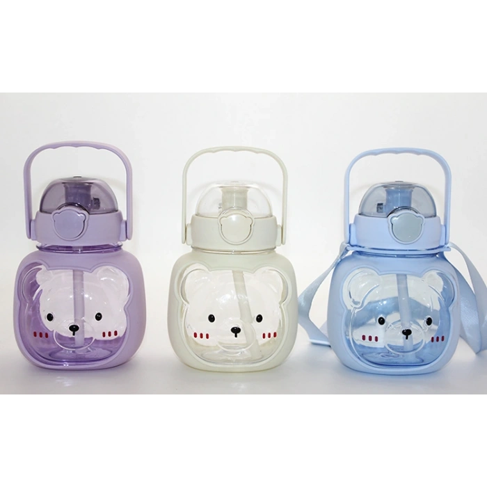 Sevimli Ayıcık Tasarımı Matara Suluk Liv247