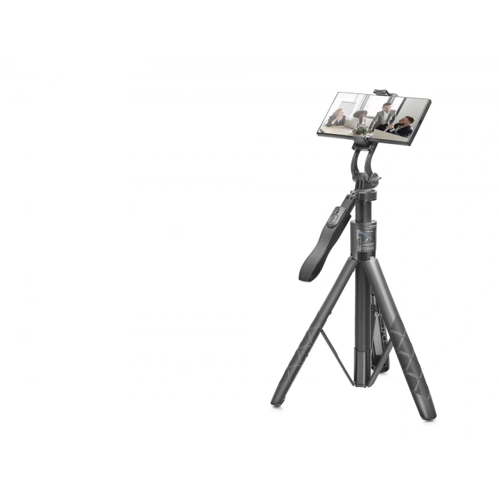 Telefon Tripodu Ve Selfie Çubuğu Bluetooth Kumandalı 153 Cm Siyah ND1049