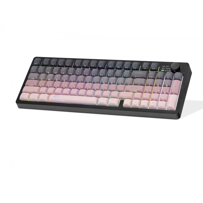 Tri Mode Klavye Rgb Sessiz 95 Tuş Pembe G518YP