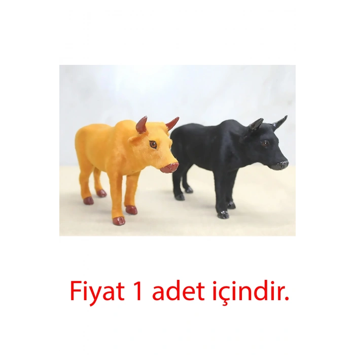 Tüylü Boğa Figürü Liv1412