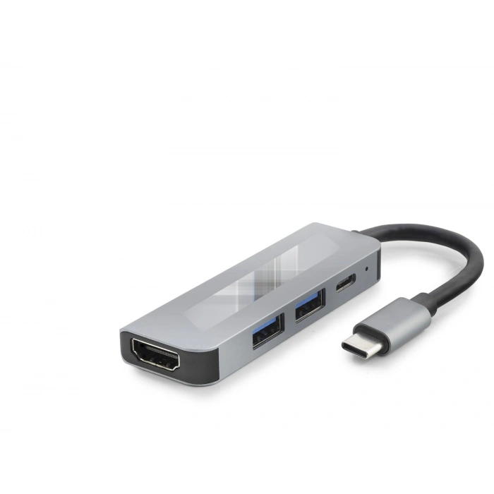 Type-C Hub Hdmi 4K Usb 3.0 Pd 4 Port Gri HDX7840