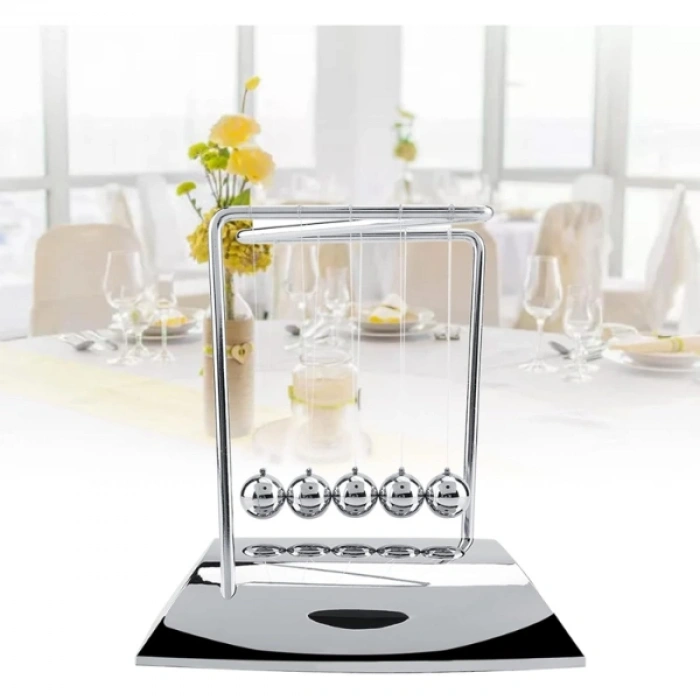 Z Şekilli Newton Balans Denge Topu