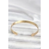 316L Çelik Gold Renk Ayetel Kürsi Yazılı Bileklik TJ-BB8370
