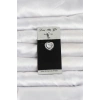 316L Cerrahi Çelik Zirkon Taşlı Kalp Model Göbek Piercing TJ-PR1389