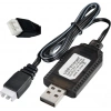 7.4V Li-ion SM-3P Soket Drone Bataryası USB Şarj Kablosu