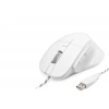 7D Ergonomi̇k Kablolu Ofi̇s Mouse 3600 Dpi - Beyaz ND1209W