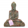 Ahşap Oturan Buda Figürü 2/1