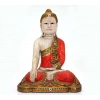 Ahşap Oturan Buda Figürü 2/9